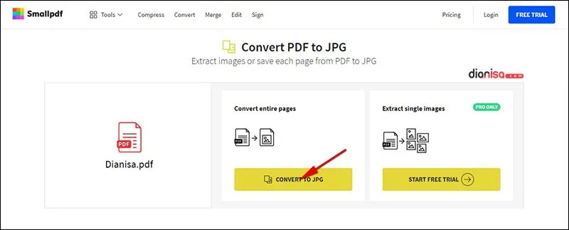 cara merubah file pdf ke jpg tanpa software engineering